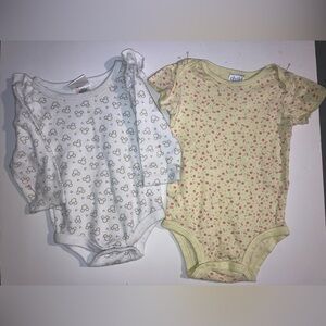 Bundle of 2 Baby Girl Onesies
Disney & child of mine